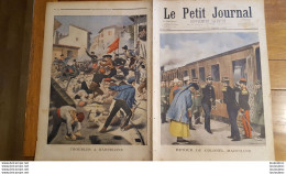 LE PETIT JOURNAL SUPPLEMENT ILLUSTRE 9 MARS 1902  CHINE RETOUR DU COLONEL MARCHAND - Le Petit Journal