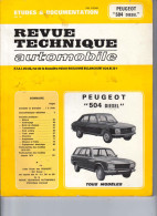 Revue Technique Automobile " PEUGEOT " 504 Diesel _RLVP122 - Auto