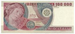 100000 LIRE BANCA D'ITALIA PRIMAVERA DI BOTTICELLI 20/06/1978 SUP+ - Andere & Zonder Classificatie