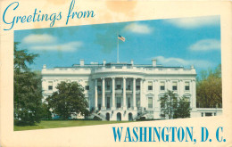 ETATS UNIS USA  GREETINGS FROM WASHINGTON D,C, - Washington DC