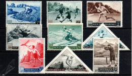 1953 - San Marino 391/98 + PA 111 Sport   ++++++ - Ungebraucht