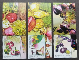 Malaysia Medicinal Plants IV 2018 Fruits Food Fruit Flowers Flower Medicine Stamp Plate MNH - Malesia (1964-...)