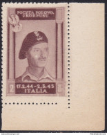 1946 CORPO POLACCO, N° 8a NUOVO SENZA GOMMA (*)  Certificato Biondi - 1946-47 Período Del Corpo Polacco