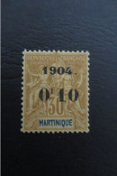 MARTINIQUE TYPE GROUPE N°54 NEUF* TB COTE 30 EUROS VOIR SCANS - Ungebraucht