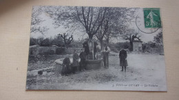 30 --- FONS SUR LUSSAN La Fontaine ANIMEE EDIT MALAFOSSE ALAIS GARD - Autres & Non Classés