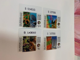 Hong Kong Stamp 1997 Monetary Fund Annual Meeting Map Landscape Satellite MNH - Unused Stamps