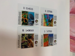 Hong Kong Stamp 1997 Monetary Fund Annual Meeting Map Landscape Satellite MNH - Nuovi