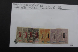 MARTINIQUE TYPE GROUPE N°57 NEUF* TB COTE 23 EUROS VOIR SCANS - Ungebraucht