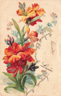 FETES ET VOEUX - Vœux - Souhaits Charmants  - Un Bouquet D Fleurs - Colorisé - Carte Postale Ancienne - Nouvel An