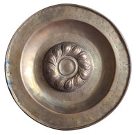 Grand Plat De Quête à Omphalos Vers 1600 - Arte Religioso