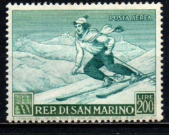 1953 - San Marino PA 111 Sport - Sciatrice   ++++++ - Ungebraucht