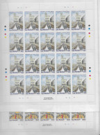 SAN MARINO 1998 ** MNH LUSSO " EUROPA UNITA " 2 VALORI IN FOGLI DA 20 SERIE  C1212 - Unused Stamps