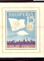 SHQIPERIA TOKIO 1964 OLIMPIC GAME - Summer 1964: Tokyo