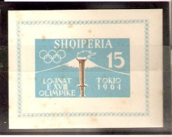 SHQIPERIA TOKIO 1964 OLIMPIC GAME UNPERFORATED - Zomer 1964: Tokyo