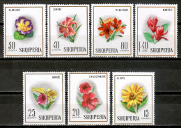 Albania 1968  / Flowers MNH Plantas Flores Blumen Fleurs / Cu17824  C5-9 - Otros & Sin Clasificación