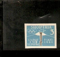 SHQIPERIA TOKIO 1964 OLIMPIC GAME UNPERFORATED - Summer 1964: Tokyo