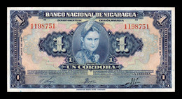 Nicaragua 1 Córdoba 1941 Pick 90a Sc-/Sc AUnc/Unc - Nicaragua