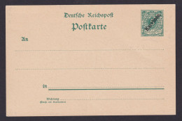 Deutsche Kolonien Karolinen Ganzsache P 1 Krone Kat.-Wert 14,00 - Deutsch-Südwestafrika