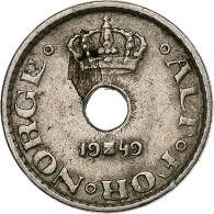 Norvège, 10 Öre, 1949 - Norvège