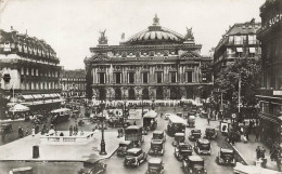 FRANCE - Paris - Vue Sur La Place De L'Opéra - Voitures - Animé - Vue Générale - Carte Postale Ancienne - Plätze