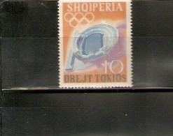 SHQIPERIA  TOKIO 1964 OLIMPIC GAMES - Summer 1964: Tokyo