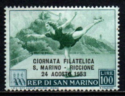 1953 - San Marino 399 Giornata Filatelica   ++++++ - Ongebruikt