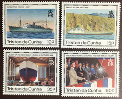 Tristan Da Cunha 1990 Maiden Voyage Of St Helena MNH - Tristan Da Cunha