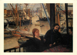 Art - Peinture - James McNeill Whistler - Wapping On Thames, 1860-64 - Carte Neuve - CPM - Voir Scans Recto-Verso - Malerei & Gemälde