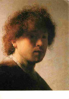 Art - Peinture - Rembrandt Harmensz Van Rijn - Portrait De L'artiste - CPM - Voir Scans Recto-Verso - Malerei & Gemälde