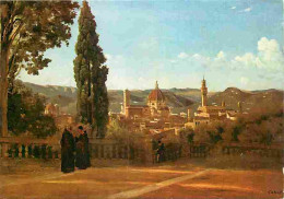 Art - Peinture - Corot - Firenze - Panorama Dal Giardino Di Boboli - CPM - Voir Scans Recto-Verso - Malerei & Gemälde