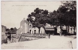 33 - B57603CPA - VERDELAIS - La Poste - Un Coin Des Allees - Boucherie Hugon - Très Bon état - GIRONDE - Verdelais