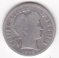 Etats-Unis. One Dime 1903 O New Orleans , Barber, En Argent - 1892-1916: Barber