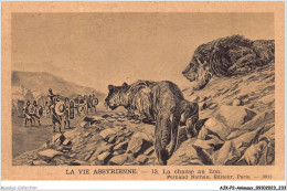 AJKP2-0230 - ANIMAUX - LA VIE ASSYRIENNE - LA CHASSE AU LION  - Löwen