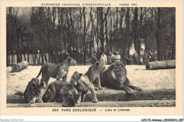 AJKP2-0157 - ANIMAUX - PARC ZOOLOGIQUE - LION ET LIONNES  - Leeuwen