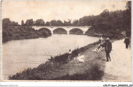 AJKP7-0757 - SPORT - SOISSONS - PONT DE L'AISNE PECHE PECHEURS - Pesca