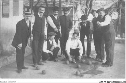 AJKP7-0726 - SPORT - PETANQUE CARTE PHOTO - Bocce