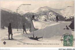 AJKP7-0669 - SPORT - SPORT D'HIVER AU LIORAN - SKIEURS AU BURON DU LIORAN  - Alpinisme