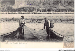 AJKP6-0536 - PECHE - LA PECHE A LA SEINE  - Fishing