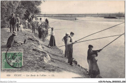 AJKP6-0538 - PECHE - VICHY - LES BORDS DE L'ALLIER  - Pesca