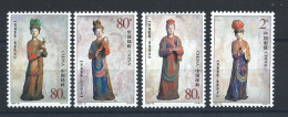 Chine N°4101/04** (MNH) 2003 - Sculptures "Statues D'argile" - Unused Stamps