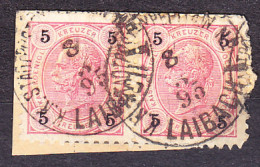 AUSTRIA, Used Stamps. SLOVENIAN CANCEL - LAIBACH ( LJUBLJANA ). Condition, See The Scans. - Autres & Non Classés