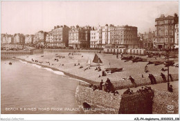 AJLP4-ANGLETERRE-0354 - Beach & Kings Road From Palace Pier - Brighton - Brighton