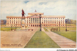 AJLP9-ROYAUME-UNI-0772 - Parliament Buildings And Load Carson's Statue - Belfast - Belfast