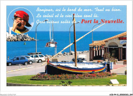 AJDP4-11-0457 - PORT LA NOUVELLE - Le Saint Louis - Barque De Pêche Du Début Du XXe Siècle  - Port La Nouvelle