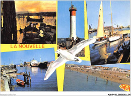 AJDP4-11-0445 - PORT LA NOUVELLE - Ostréieulture à L'étange De Leucate  - Port La Nouvelle