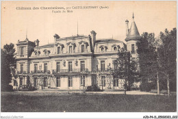AJDP4-11-0371 - Château Des Cheminières - Par CASTELNAUDARY  - Castelnaudary