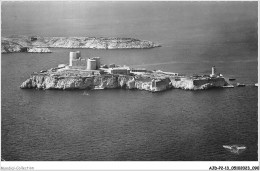 AJDP2-13-0173 - MARSEILLE - Vue Aérienne Du Château D'if  - Château D'If, Frioul, Iles ...