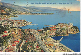 AJDP9-MONACO-0957 - Principauté De MONACO - Vue Générale  - Mehransichten, Panoramakarten