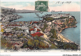 AJDP9-MONACO-0955 - MONACO - Vue Générale De La Principauté  - Multi-vues, Vues Panoramiques