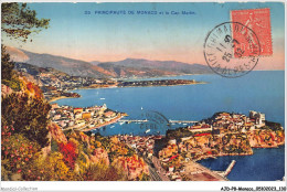 AJDP8-MONACO-0861 - Principauté De MONACO Eet Le Cap Martin  - Multi-vues, Vues Panoramiques